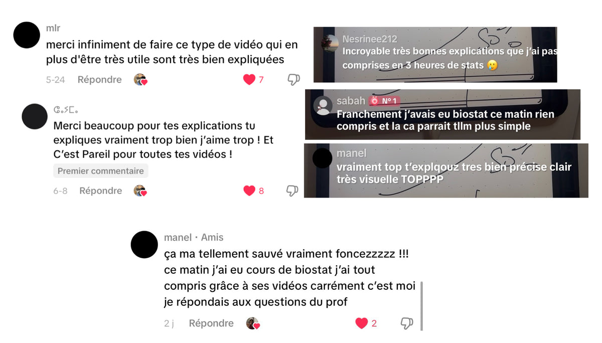 Les maths de la première année de médecine en vidéo