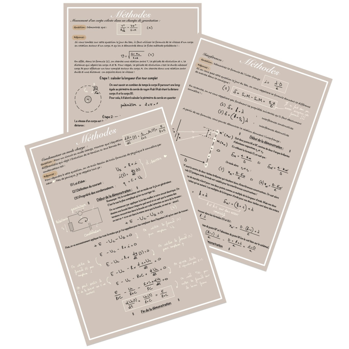 Bac de physique-chimie